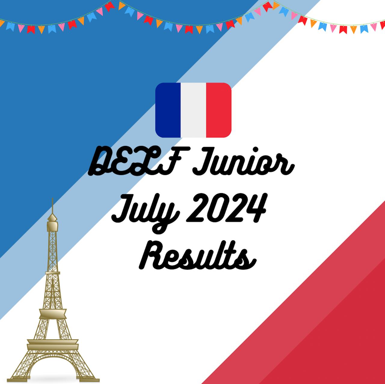 DELF Junior 2024 Results